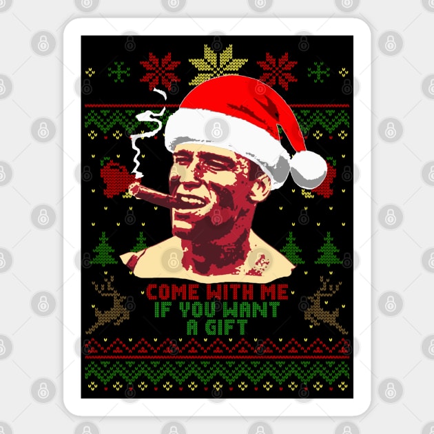 Arnold Schwarzenegger Come With Me If You Want A Gift Magnet by Nerd_art